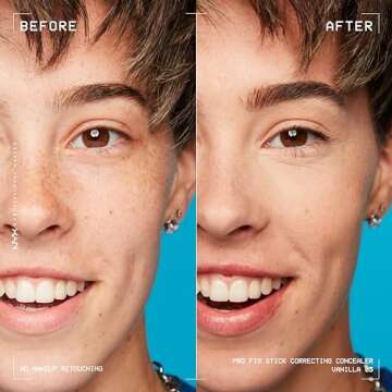 NYX PROFESSIONAL MAKEUP Pro Fix Stick Correcting Concealer, Buildable Medium Coverage Concealer Stic...