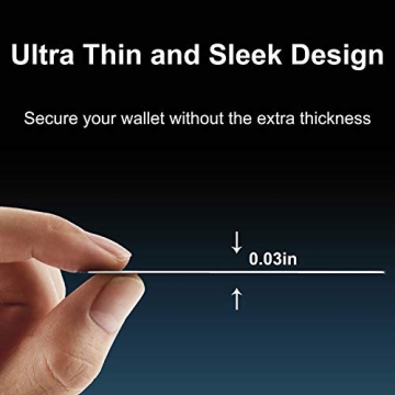 TICONN RFID Blocking Cards - 4 Pack for Secure Travel