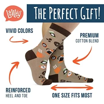 Funny Lavley Crew Socks for All Occasions and Age Groups