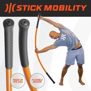 Stick Mobility 6 Foot + 6 Foot + 4 Foot Bundle | Improve Flexibility, Mobility, and Strength with Active Stretching for Golf, Running, Fitness, Pickleball, and More
