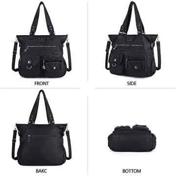 Stylish Angelkiss Handbag with Pockets for Women