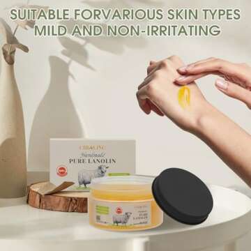 Pure Australian Lanolin Cream - Natural Moisturizer for All Skin Needs