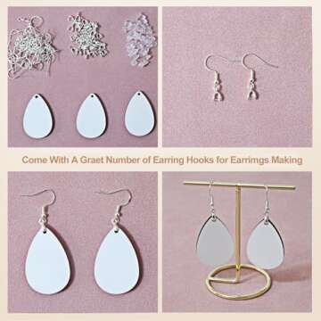 XKCWXY 925 Siver Earring Hooks, Hypoallergenic Earring Hooks,160Pcs Earring Making Kit with Earring Hooks and 2 Different Clear Silicone Earring Backs for DIY Jewelry Making