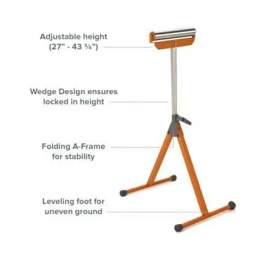 BORA Portamate Miter Saw Stand - Height Adjustable & Portable