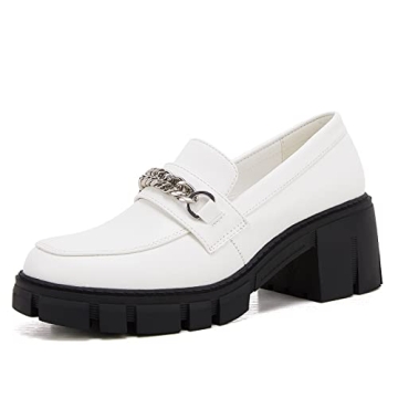 Stylish TINSTREE Platform Loafers for Women with Comfort