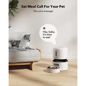 PETLIBRO Automatic Cat Feeder, 3L Timed Dispenser