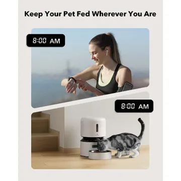 PETLIBRO Automatic Cat Feeder, 3L Timed Dispenser