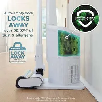 Shark Cordless Stick Vacuum with Auto-Empty System and HEPA Filter