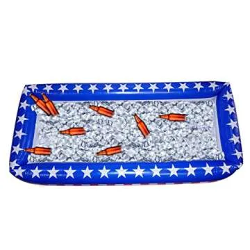 Patriotic Inflatable Serving Bar for Parties and BBQs