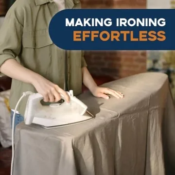 Sturdy RAINHOL 54" Ironing Board with Adjustable Height