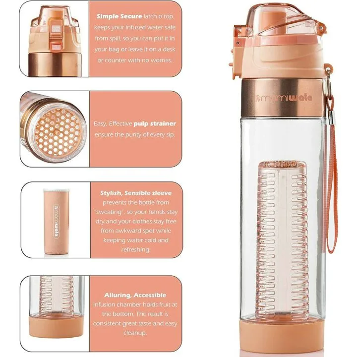 MAMI WATA Fruit Infuser Bottle – Stylish & Practical