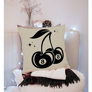 Nogrit Cherry Pillow Cover - Trendy Room Decor Essential