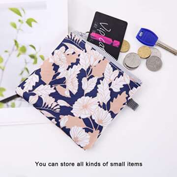 Sanitary Napkin Storage Bag for Menstrual Needs and Gifts