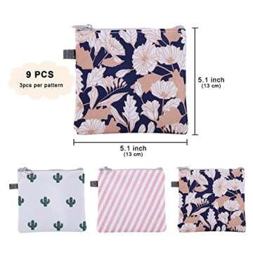 Sanitary Napkin Storage Bag for Menstrual Needs and Gifts