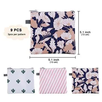 Sanitary Napkin Storage Bag for Menstrual Needs and Gifts