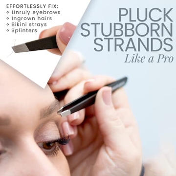 Tweezer Guru Eyebrow Tweezer Set - Precision Grooming Kit