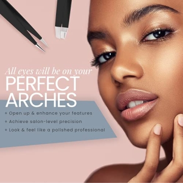 Tweezer Guru Eyebrow Tweezer Set - Precision Grooming Kit