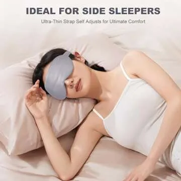 Luxury Silk Sleep Mask by ANNIKA SILK for Ultimate Comfort