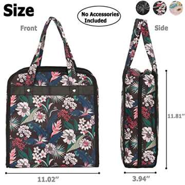 PACMAXI Sewing Accessories Storage Bag, Knitting, Craft Tools and Accessories Organizer, Roomy Carry...