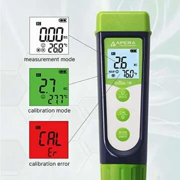 Apera GroStar EC Pen Tester for Hydroponics Quality Testing