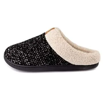 ULTRAIDEAS Women's Indoor Slipper - Memory Foam Comfort for All