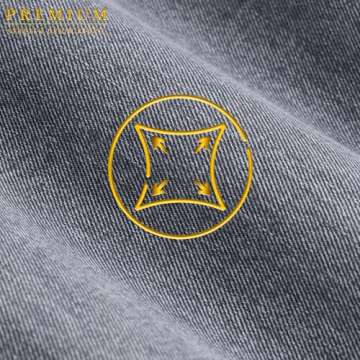 Hybrid & Company Womens Super Comfy Stretch Denim 5 Pocket Jean P22882SK Grey 15