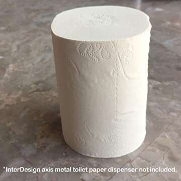 Smitten Premium Bamboo Toilet Paper, Plastic-Free, No Lint, No Core-No Waste, Unbleached, 3-ply | 32 Rolls (Bulk)