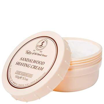 Taylor of Old Bond Street Sandalwood Shaving Cream Bowl, 5.3-Ounce
