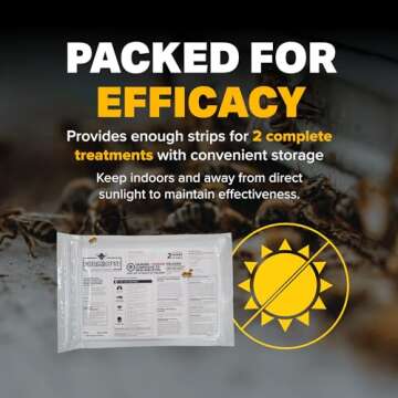 NOD Apiary Products Formic Pro - 2 Doses - 4 Strips