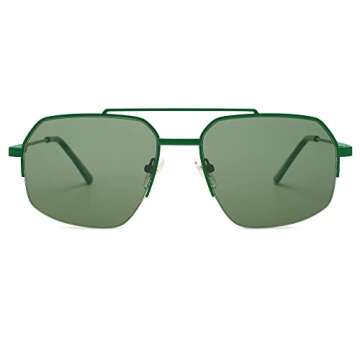 SOJOS Trendy Aviator Sunglasses for Men and Women