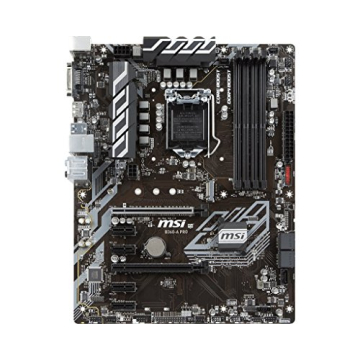 MSI B360A PRO Desktop Motherboard for Gamers and Builders
