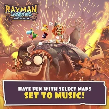 Rayman Legends for Nintendo Switch Family Fun Adventure