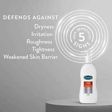 Cetaphil Daily Smoothing Moisturizer for Rough and Bumpy Skin | 10 fl oz | For Sensitive Skin | Urea...