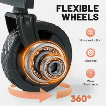 Collapsible Utility Wagon by LUXCOL for Shopping & Beach