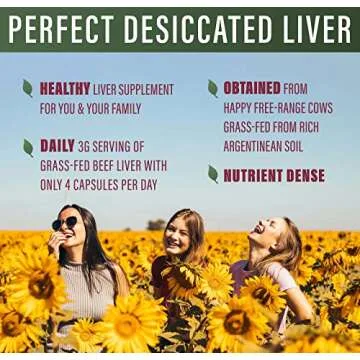 Perfect Supplements Desiccated Beef Liver Capsules