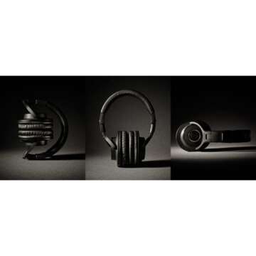 Audio-Technica ATH-M40x Professional Studio Monitor Headphone, Black (AUD ATHM40X)