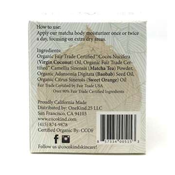 Cocokind Matcha Body Moisturizer - Natural Hydration