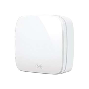 Eve Room - Apple HomeKit Smart Home Indoor Air Quality Sensor for Detecting & Tracking VOC, Temperature, & Humidity