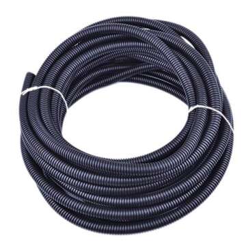 30 ft Dog Cat Cord Protector Cable Protect Electric Wires Covers Long Split Wire Loom Tubing Prevent Chewing for Dog Cat Puppy Pet Rabbit (Ordinary Cord)