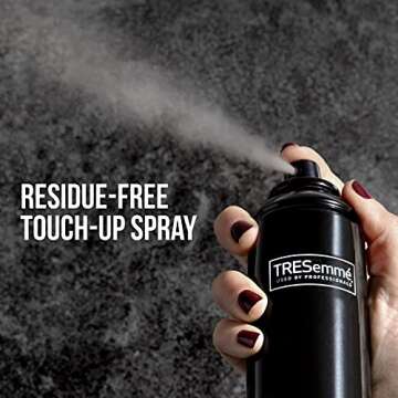 TRESemmé Root Touch-Up, Temporary Hair Color, Light Brown Hair Ammonia-free, Peroxide-free Root Cover Up Spray 2.5 oz