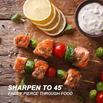 Eco-Friendly DaTpuik Bamboo Skewers for Cooking & Crafts