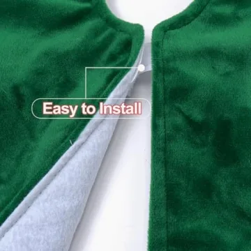 OVEELER Nutcracker Christmas Tree Skirt - 32 Inch Holiday Decor