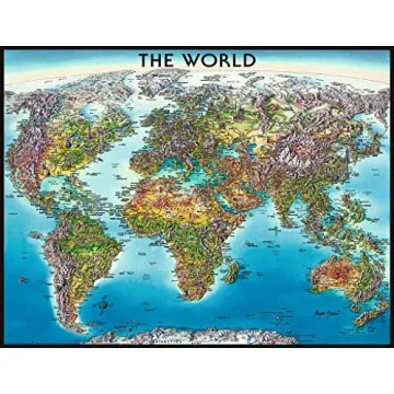 Ravensburger World Map 2000 Piece Jigsaw Puzzle for Adults