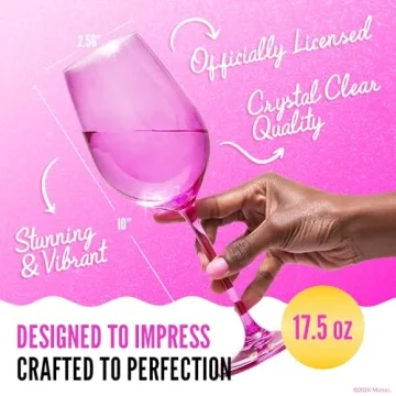 Barbie Inspired Dragon Glassware Wine Glasses Set 2