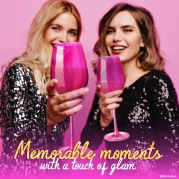 Barbie Inspired Dragon Glassware Wine Glasses Set 2