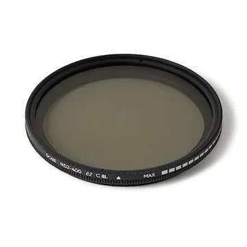 Gobe NDX Variable ND Filter 62mm for Photographers