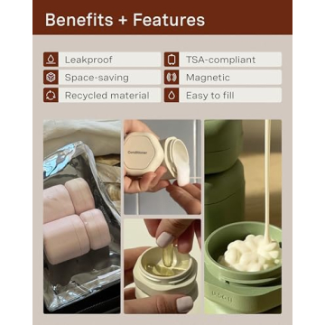 Cadence Travel Containers - Stylish & Innovative Travel Gear