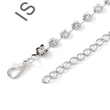 Stunning Crystal Leg Chains Body Chain for Women