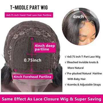 Luxury Brazilian Virgin Hair Body Wave Wig for Women