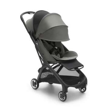 Bugaboo Butterfly - 1 Second Fold Ultra-Compact Stroller - Lightweight & Compact - Great for Travel - Forest Green